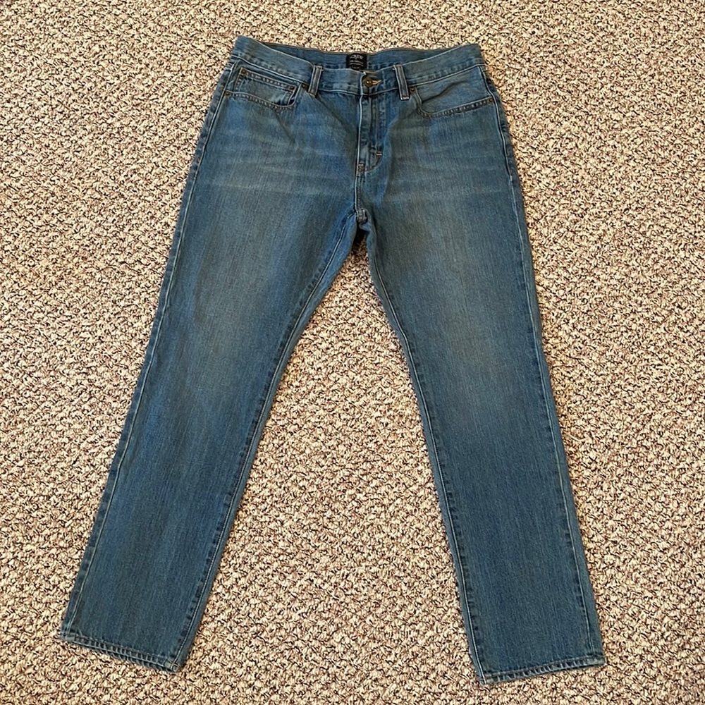 Mens 33x30 JCrew The Driggs Jeans